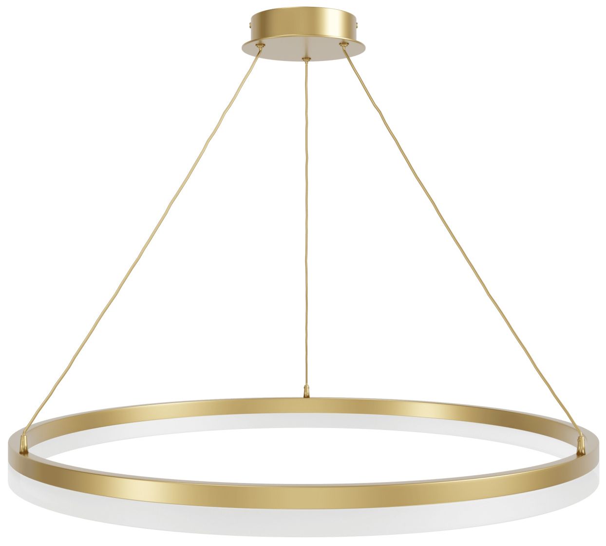 Circa 31"W Ring LED Pendant in Gold