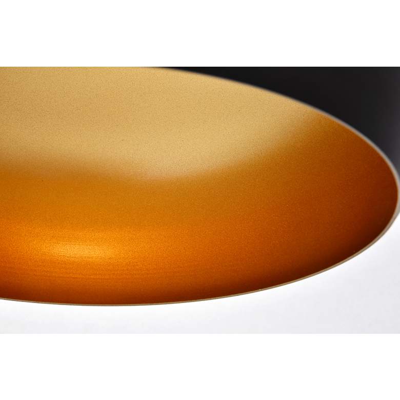 Image 5 Circa Collection Pendant D11.5In H15In Lt:1 Black Finish more views