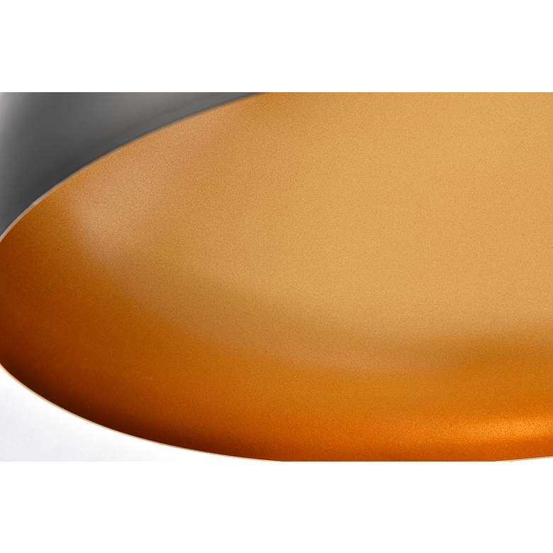 Image 5 Circa Collection Pendant D16.5In H12In Lt:1 Black Finish more views