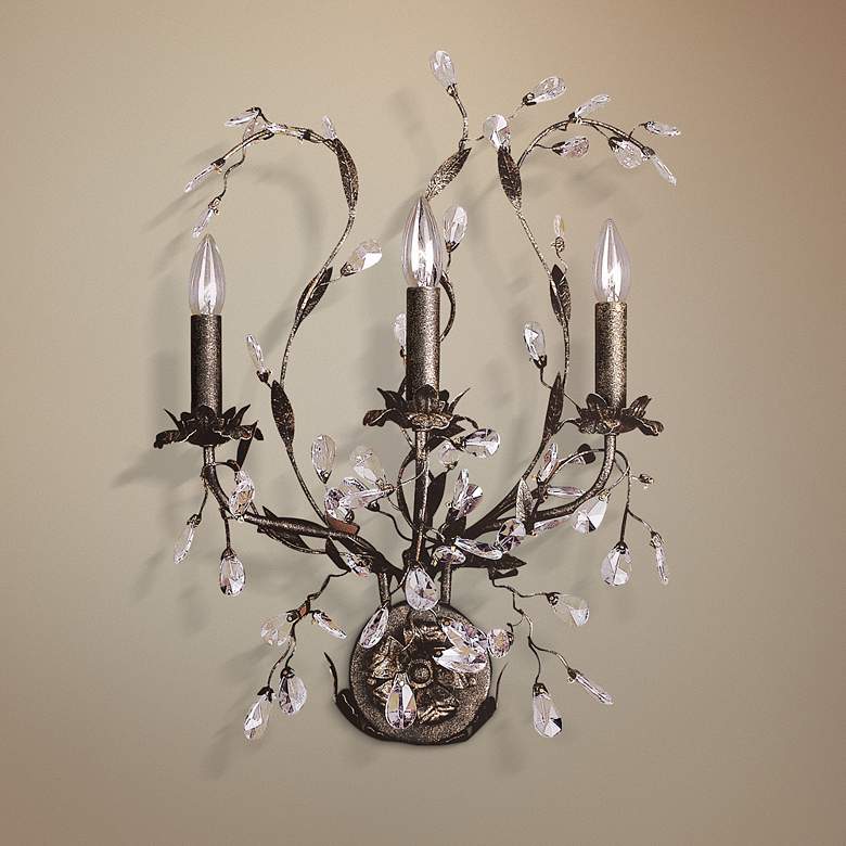 Circeo Collection 24&quot; High Three Light Wall Sconce