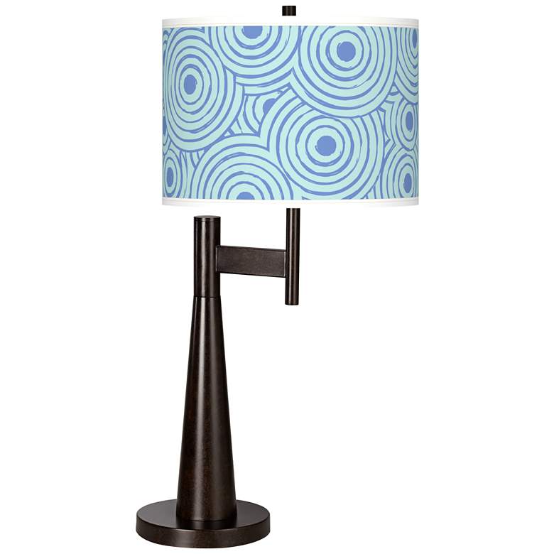 Image 1 Circle Daze Giclee Novo Table Lamp