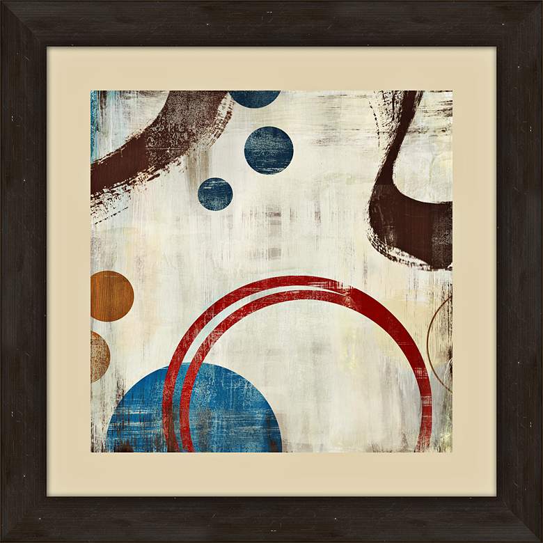 Image 1 Circles A 21 inch Square Giclee Wall Art