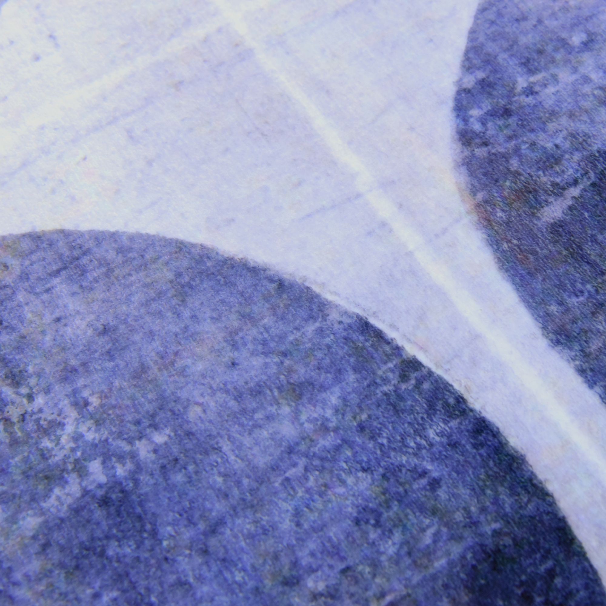 Image 3 Circles of Blue I Washable Geometric Art Area Rug size 8'x10' more views