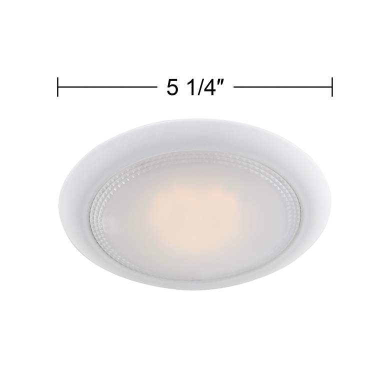 Image 4 Circlet 4" LED White Recessed Light Conversion Kit more views