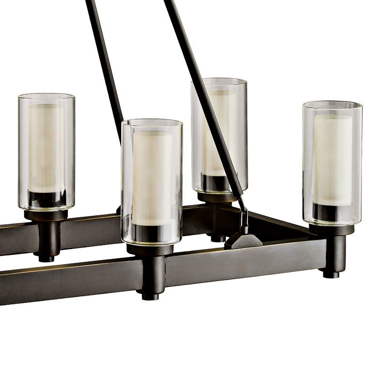 Image 3 Circolo 36 1/2"W Olde Bronze Kitchen Island Light Chandelier more views