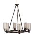 Circolo Collection Olde Bronze 26" Wide Chandelier