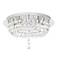 Circular Bracelet 15 3/4" Wide Crystal Ceiling Light Fixture