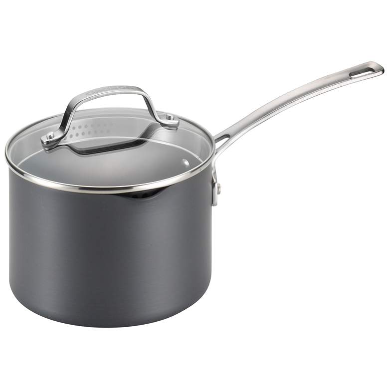 Image 1 Circulon Genesis Hard-Anodized Nonstick 3-Quart Saucepan