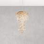 1_Circulus 24.5"H x 14"W 4-Light Crystal Pendant in Heirloom Gold