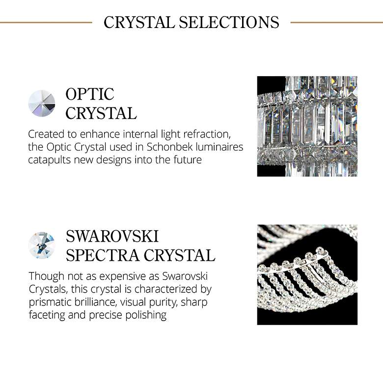 Image 3 Circulus 4-Light Wall Sconce in Antique Silver with Optic Crystal more views
