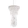 2_Circulus 44.5"H x 24"W 6-Light Crystal Pendant in Polished Stainl