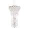 Circulus 44.5"H x 24"W 6-Light Crystal Pendant in Polished Stainl
