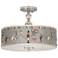 Circus Time 16" Wide Chrome Ceiling Light