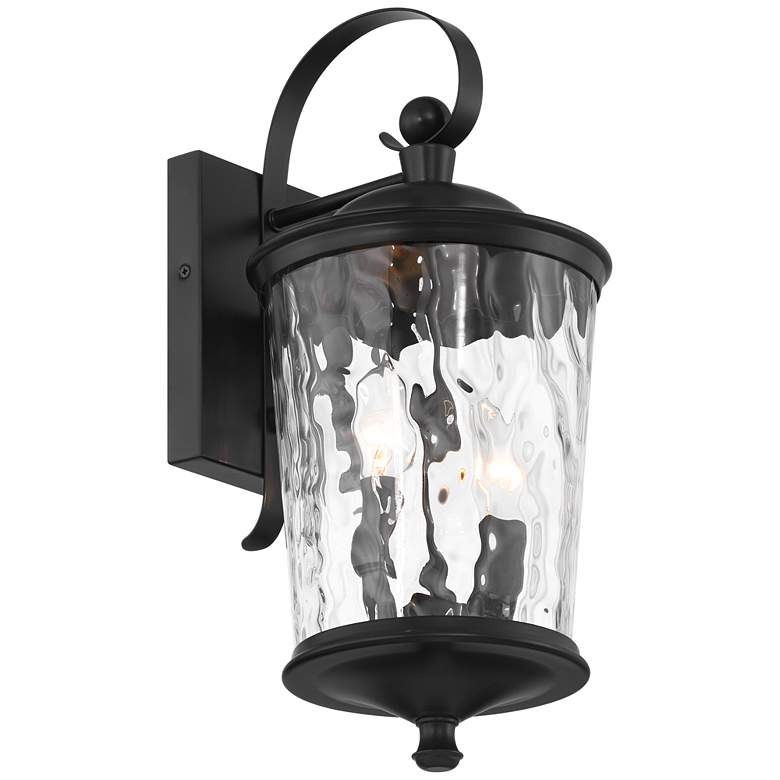 Image 7 Cirilla 17 1/2" High Matte Black Outdoor Wall Light Set of 2 more views