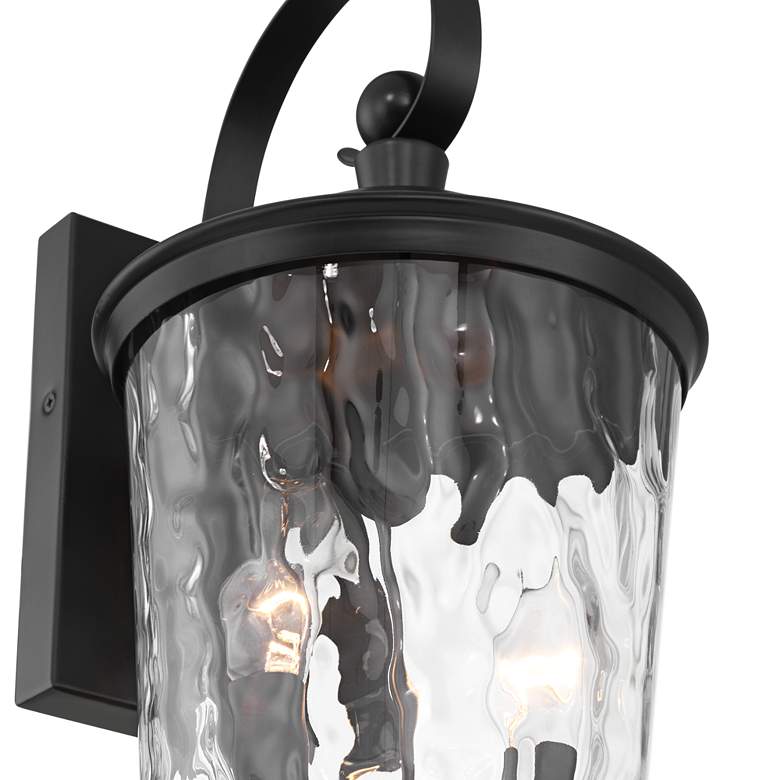 Image 3 Cirilla 17 1/2" High Matte Black Outdoor Wall Light more views