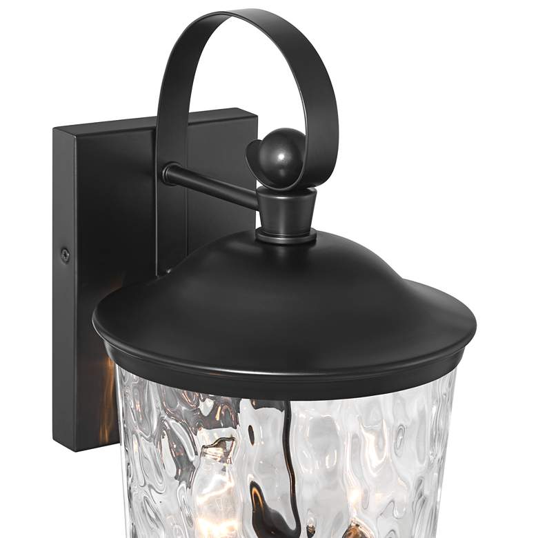 Image 4 Cirilla 17 1/2" High Matte Black Outdoor Wall Light more views