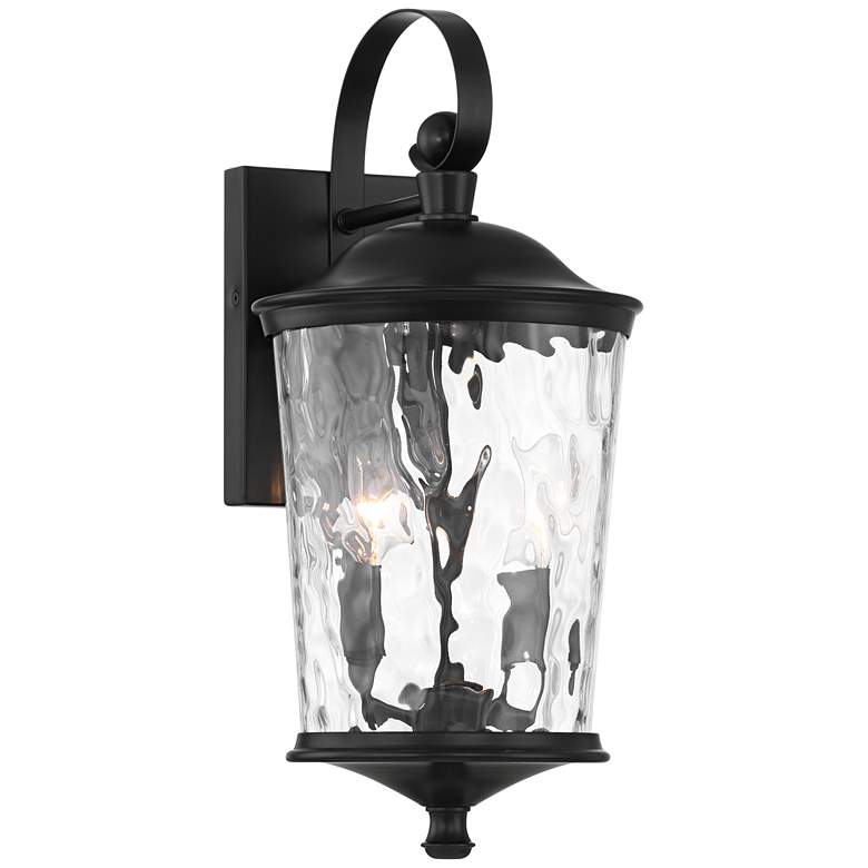 Image 7 Cirilla 17 1/2" High Matte Black Outdoor Wall Light more views