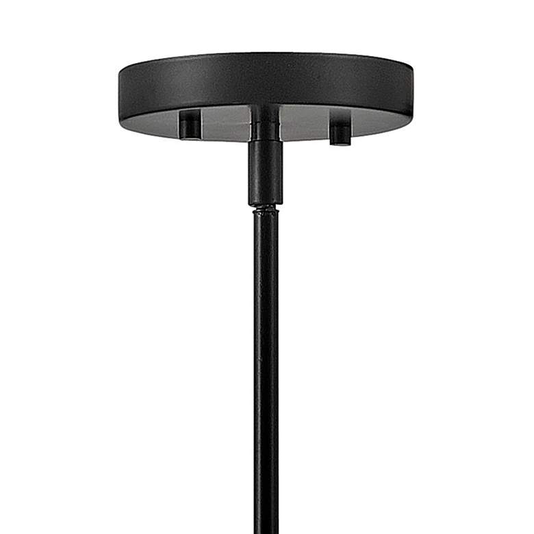 Image 7 Cirque 24" Wide Black Steel 4-Light Orb Chandelier more views