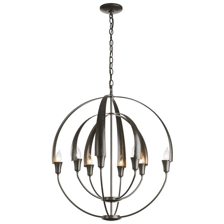 Image 1 Cirque 25 1/2" Wide Oil-Rubbed Bronze 8-Light Chandelier