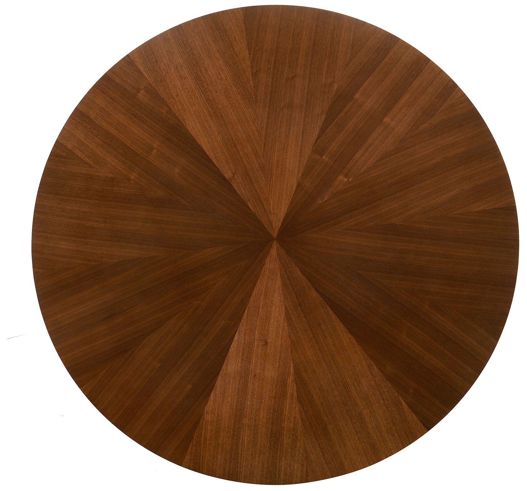 Image 7 Cirque and Lima 5 Piece 54 In. Round Dining Set in Walnut Mdf and Metal more views