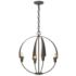 Cirque Bronze Small Chandelier With