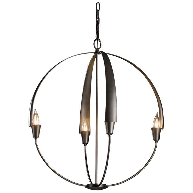 Image 1 Cirque Dark Smoke Large Chandelier With