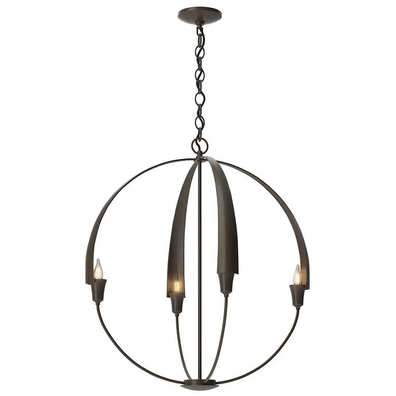 Image 1 Cirque Large Chandelier - Bronze Finish