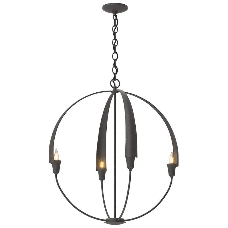 Image 1 Cirque Large Chandelier - Natural Iron Finish