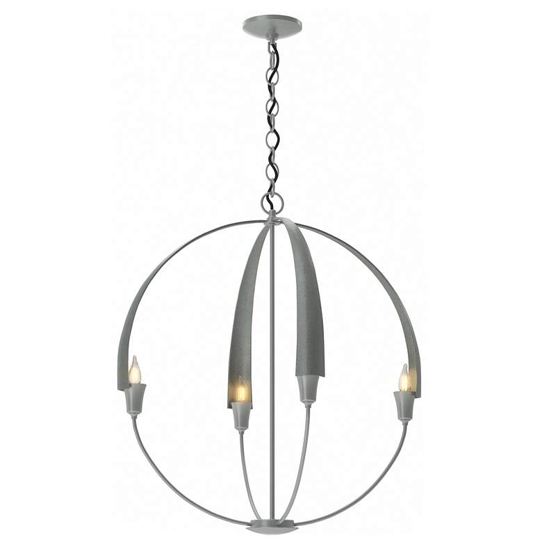 Image 1 Cirque Large Chandelier - Vintage Platinum Finish