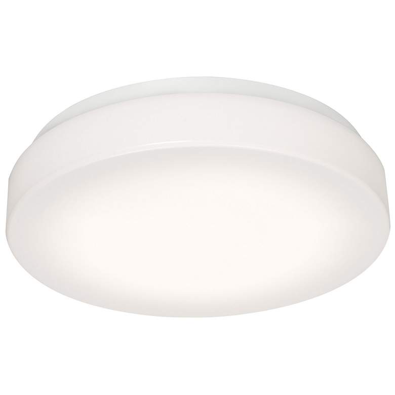 Image 1 Cirrus 11" Wide White LED Flush Mount
