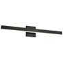 1_Cisco 37" Wide Matte Black LED Vanity