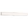 Citi 47 1/2" Wide Brushed Steel ADA LED Bath Light