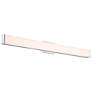 4_Citi 47 1/2" Wide Brushed Steel ADA LED Bath Light more views