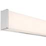 5_Citi 47 1/2" Wide Brushed Steel ADA LED Bath Light more views