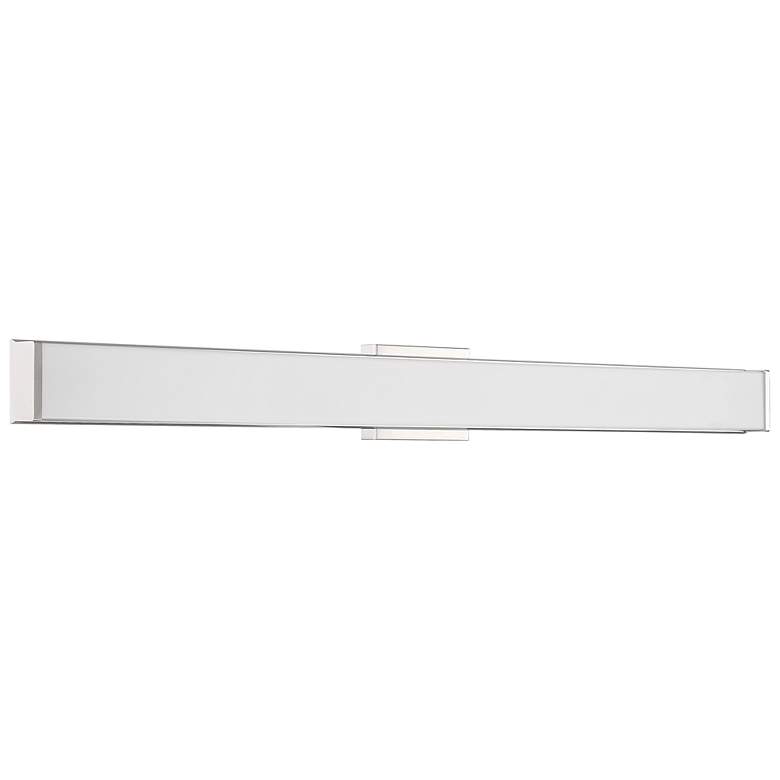 Image 6 Citi 47 1/2" Wide Brushed Steel ADA LED Bath Light more views