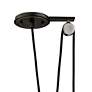 4_Citizen 10" Wide Graphite and Polished Nickel Mini Pendant more views