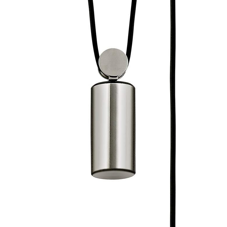 Image 5 Citizen 10" Wide Graphite and Polished Nickel Mini Pendant more views