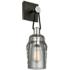 Citizen 16 1/4"H Graphite and Polished Nickel Wall Sconce