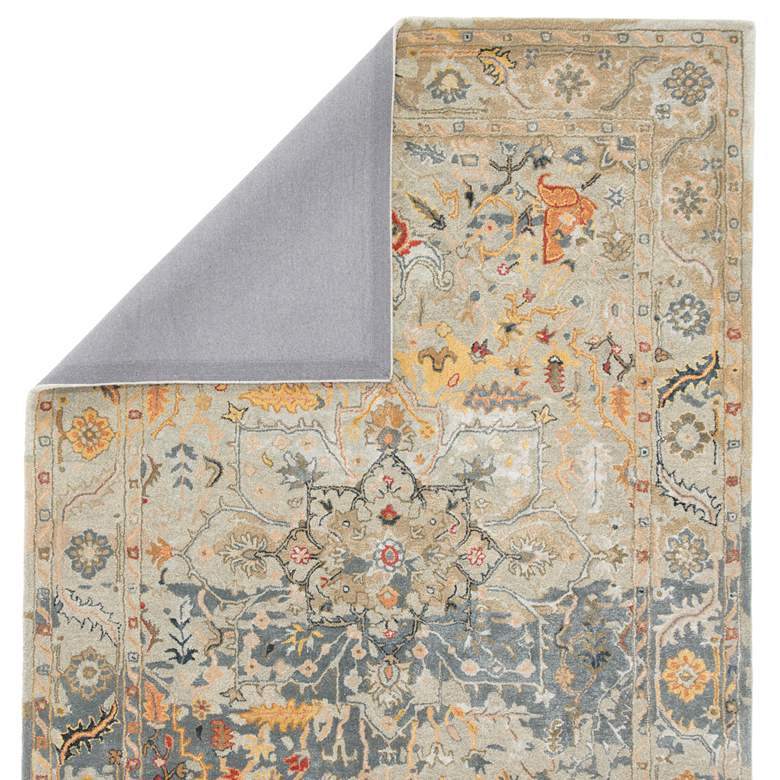 Image 3 Citrine Cristobol CIT05 5'x8' Blue and Yellow Area Rug more views
