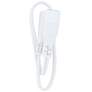 Citro 12" Wide White Bar Linking Cable