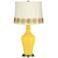 Citrus Anya Table Lamp with Flower Applique Trim