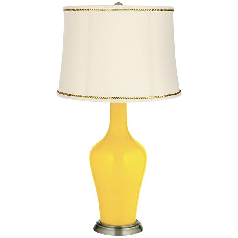 Image 1 Citrus Anya Table Lamp with President&#39;s Braid Trim