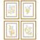 Citrus Fresh 21" High 4-Piece Framed Wall Art Set