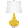 Citrus Gillan Glass Table Lamp with Dimmer