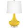 Citrus Gillan Glass Table Lamp with Dimmer
