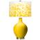 Citrus Mosaic Giclee Ovo Table Lamp