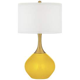Image1 of Citrus Nickki Brass Modern Table Lamp