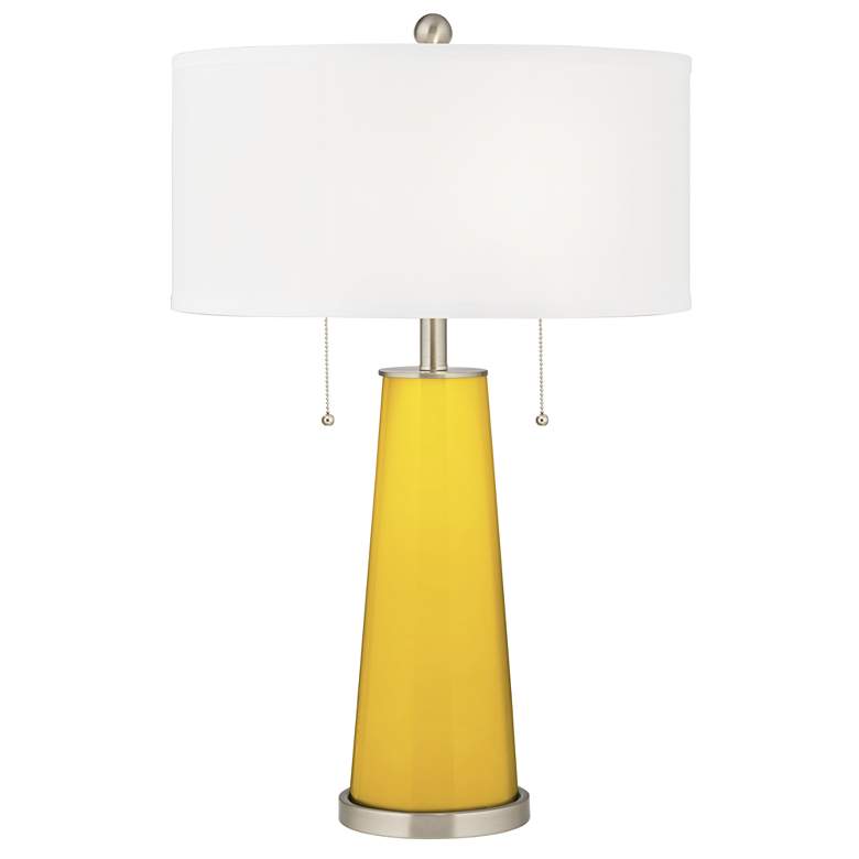 Image 2 Citrus Peggy Glass Table Lamp With Dimmer