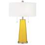 Citrus Peggy Glass Table Lamp With Dimmer