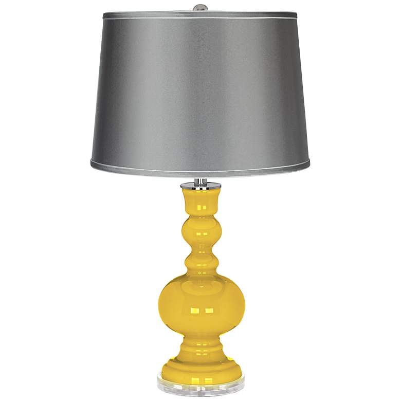 Image 1 Citrus - Satin Charcoal Shade Apothecary Table Lamp